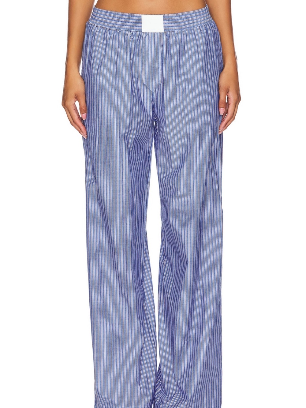Lioness Cobain Boxer Pants- Blue Striped